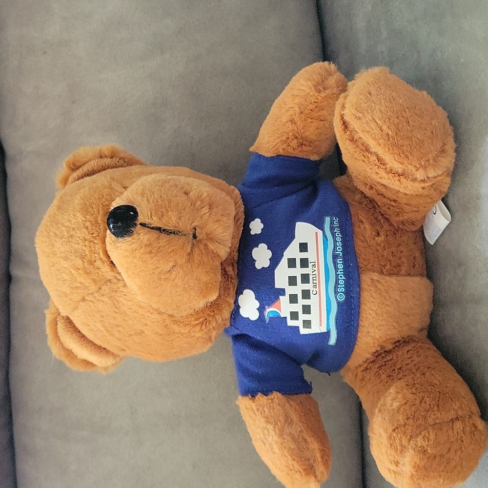NEW CARNIVAL CRUISE SHIP Teddy bear